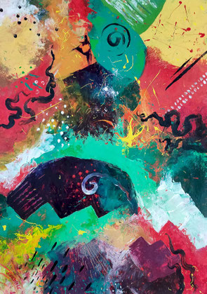 Peinture de benoit vinadelle artiste peintre