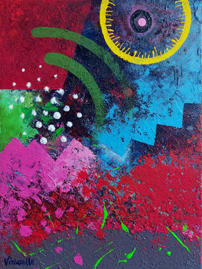 Peinture de benoit vinadelle artiste peintre
