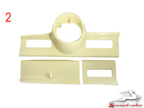 Armaturenbrett Blenden Plastikteile Innenaustattung Moskwitsch M403/M407. Interior Dashboard Panel Trim Moskvich M-403 / M-407. Комплект пластика салона Москвич M403 / M407.