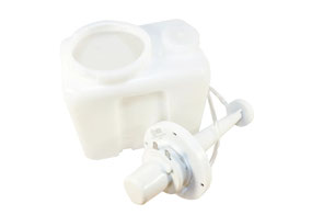 11.5208000 Wasserbehälter für Scheibenwaschanlage komplett mit elektrischer Pumpe ZAZ-968M. Washer bottle for windscreen wiper, with electric pump SAS 968M. Стеклоомыватель электрический (Бачок омывателя) лобового стекла ГАЗ 2410 Волга.