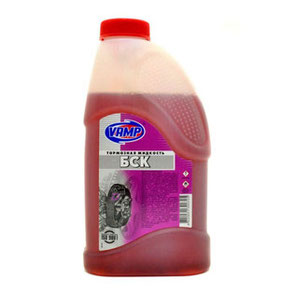 Bremsflüssigkeit bCK ( БСК )auf Rizinusbasis GAZ 24 Wolga. BCK brake fluid based on castor GAS 24 Volga. Тормозная жидкость (ТЖ) марки БСК ГАЗ 24 Волга.