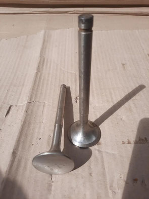 236-1007015 Auslassventil Motor JAMZ 236/238/240. Exhaust valve JAMS 236/238/240. Клапан выпускной двигателя ЯМЗ 236/238/240. 