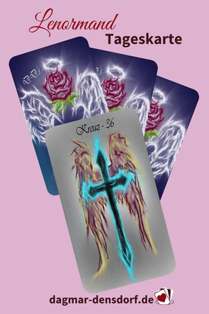Lenormand Tageskarte Kreuz