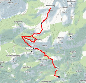 Schönmoos - Wörschacher Reidling - Hochmölbinghütte - Kleinmölbing