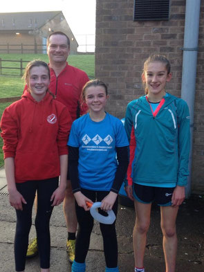 Front L-R: Briony Bishop, Natalie Ashley-Towell, Bethan Moor; Back: Russell Kirby