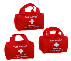 Hochzeitsgeschenk Erste-Hilfe-Tasche"