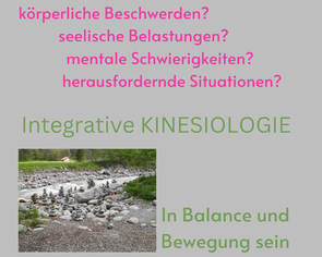 Integrative Kinesiologie verbindet Gespräch, Muskeltest und Körpertherapie - für mehr Wohlbefinden.