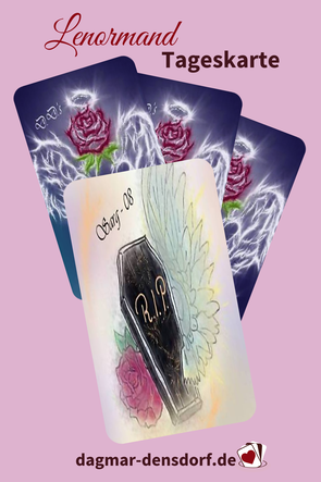 Lenormandtageskarte 8 Sarg