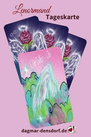 Lenormandtageskarte 6 Wolken