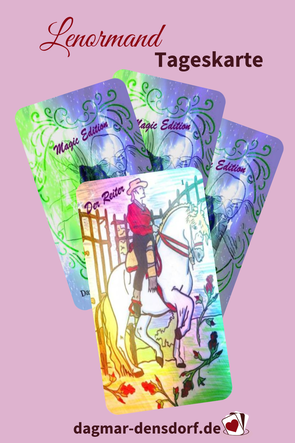 Lenormand Tageskarte Reiter