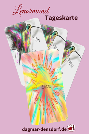 Lenormand Tageskarte Sonne