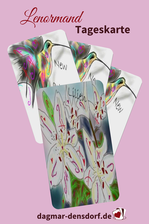 Lenormand Tageskarte Lilie