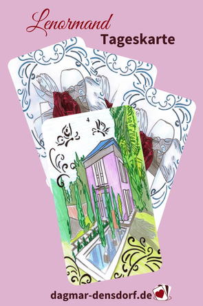 Lenormand Tageskarte das Haus