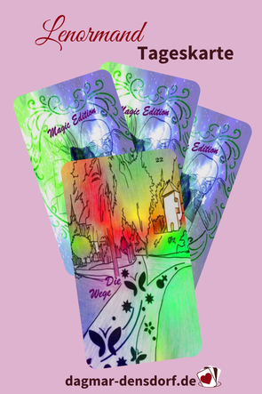 Lenormand Tageskarte Wege