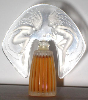N° 1) LALIQUE - MINIATURE  "ONDINES" - 1998