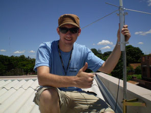 Instalação da Antena 3x5/8 VHF