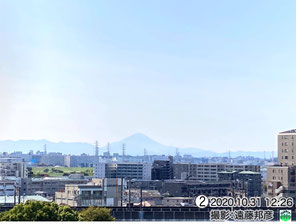 青空の富士山