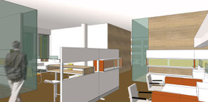 ehemaliges nixdorf gebäude drahtler architekten planungsgruppe dortmund visualisierung bürogebäude b1 neu umbau