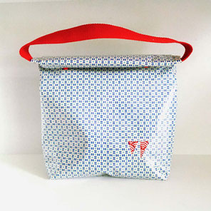 Lunch bag GM bleu graphique