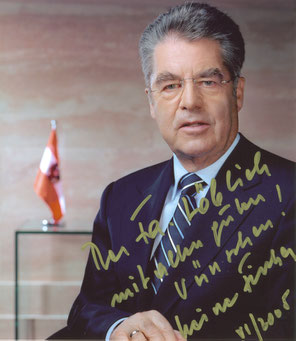 Bundespräsident Dr.Heinz Fischer