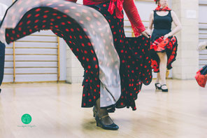 sevillanas, flamenco, falda, baile, españa