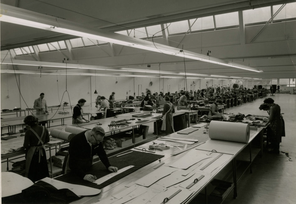 Näherei Geschwister Fausel, Wilhelmsdorf 1960