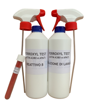 Ferroxyl Test with trigger sprayer