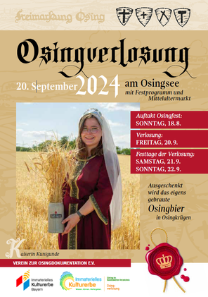 Plakat zur Osingverlosung