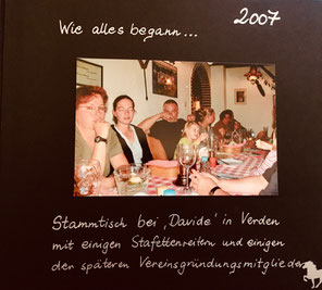 Stammtisch anlässlich des Staffettenritts 2007(Foto:RR)