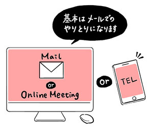 仕事　女性　イラスト
