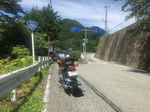 麗しの旧道だ！と思ったのが。。