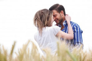 "Loving Couple Under The Clear Sky" by photostock