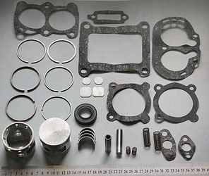 130-3509509 Überholsatz Reparatursatz Kompressor Ural 375,Ural 375D. Overhaul Rebuild Kit Ural 375, Ural 375D. Ремкомплект компрессора УРАЛ-375, Урал 375Д.