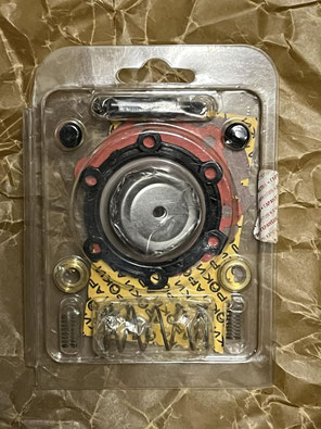 Reparatursatz Benzinpumpe (Kraftstoffpumpe) Moskwitsch Moskwitch Moskwich Mosi 408 / 412 / 2140 / 2137, ISCH Izh 2715 / 427 / 434. Ремкомплект Бензиновый насос (топливный насос) ЗАЗ-968, ЗАЗ-968А, ЗАЗ-968М.  