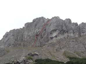Karlmauer Nordwand "Domeniggweg"