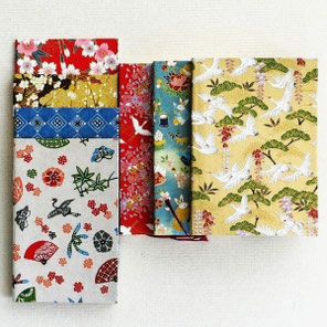 Carnets et marque pages en papier japonais