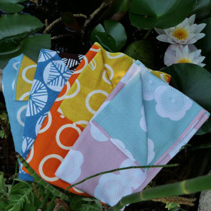 Furoshiki tissus pour emballer les cadeaux et faire des sacs
