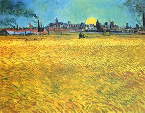 VAN GOGH Sera d'estate ad Arles 1888