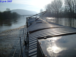 1. Fahrt mit eigener Kraft (© 2007 p-m)