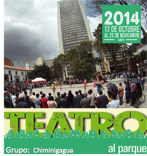 Chiminigagua  en Teatro al Parque 2014