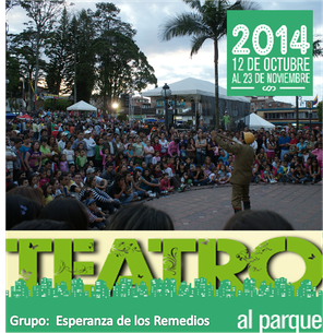 Esperanza de los remedios en Teatro al Parque 2014