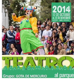 Gota de mercurio en Teatro al Parque 2014