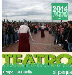 La Huella en Teatro al parque 2014