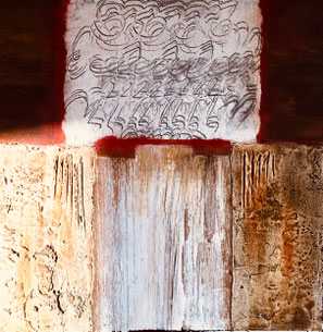 BEYOND, Canvas, Material MIX, Acryl, Texture Paste ...