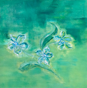MY ORCHID, Resonance Gouache & Acryl