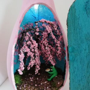 ひょうたん百景　花見ガエル