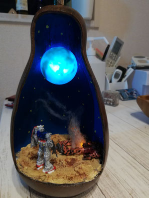 ひょうたんジオラマ：ガンダム