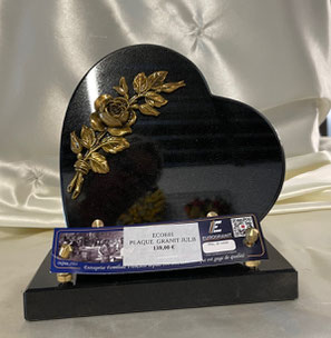 Cœur socle rectangle 1 - 129 € 