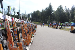 Bayrische Meisterschaft Sommerbiathlon - Foto Simon Scharf - Sommerbiathlon Schützen SG Wörnitz Schützengilde