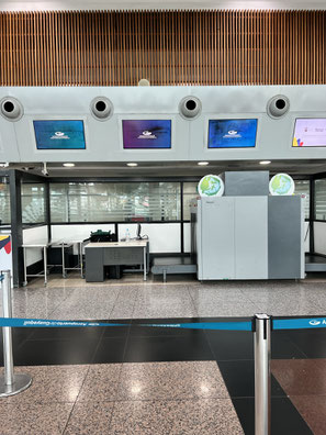 Biosecurity Screening Area at Guayaquil Airport